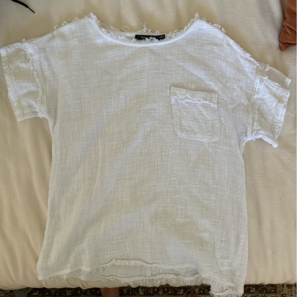 White Linen Women’s Shirt